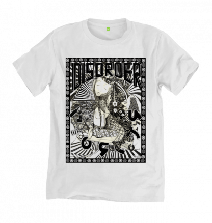 Oriental Disorder T-Shirt sustainably made t-shirt by Disorder. Inspired by Bagan, Myanmar, Bagan Princess. Handmade by Disorder in UK