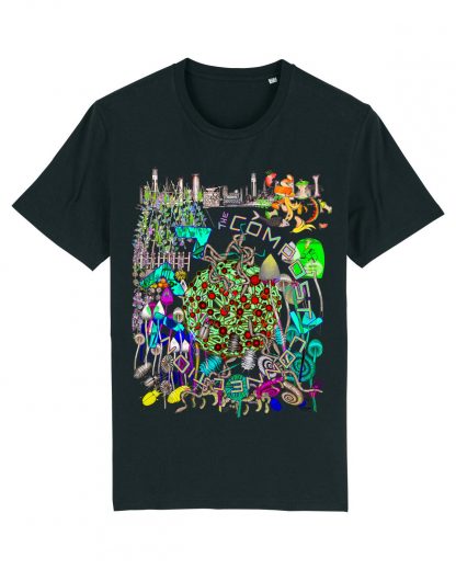 The Compost Connection Black T-Shirt is a special edition design by Disorder for Compost Connection. All profits from the sale of this t-shirt go to this environmental CIC. This t-shirt is also available in children's sizes.