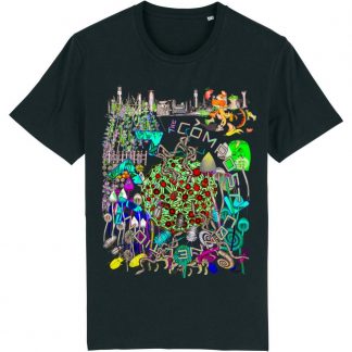The Compost Connection Black T-Shirt is a special edition design by Disorder for Compost Connection. All profits from the sale of this t-shirt go to this environmental CIC. This t-shirt is also available in children's sizes.