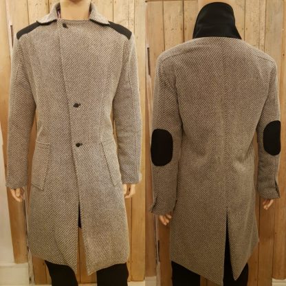 The Disorder Grey Wool Trench Coat is sustainably and ethically handcrafted by Disorders own expert tailors in our Birmingham, UK studio.
