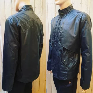 Japanese Wax Biker Jacket by Disorder is a limited edition, slow fashion garment. Sustainably and ethically made in our Birmingham, UK based studio.
